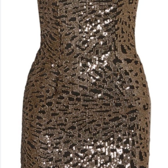 NEW unworn Haney sequin strapless dress - Picture 13 of 13